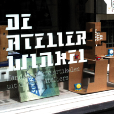 De Atelierwinkel - Visuele identiteit