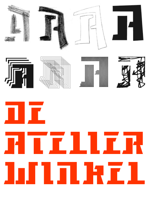 De Atelierwinkel - Visuele identiteit