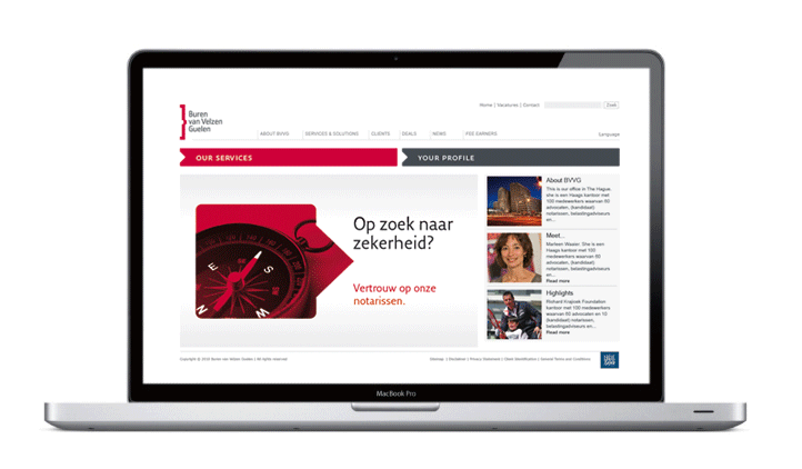 Buren van Velzen Guelen - Website
