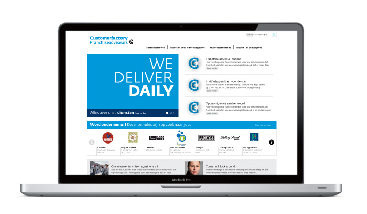 Customerfactory franchiseadviseurs - Website