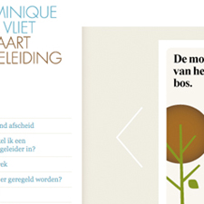Dominique van Vliet uitvaartbegeleiding - Website