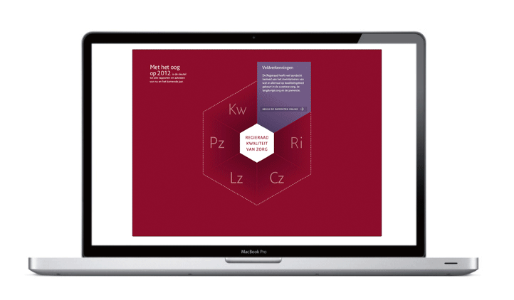 Regieraad Kwaliteit van Zorg - Graphic Interface