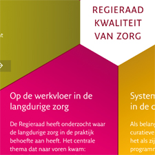 Regieraad Kwaliteit van Zorg - Graphic Interface