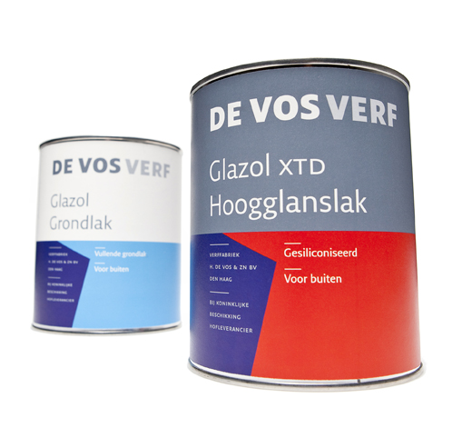 De Vos Verf - Etiketten verfblikken
